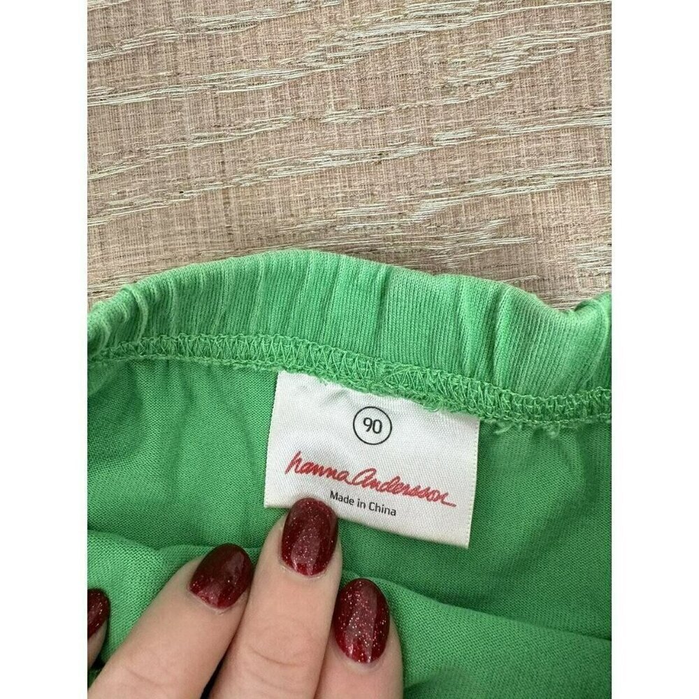 Hanna Andersson Green Tiered Skirt - Picture 3 of 3